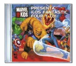 Espagnol-Presenta fantastic 4_cd_personnalise_enfant