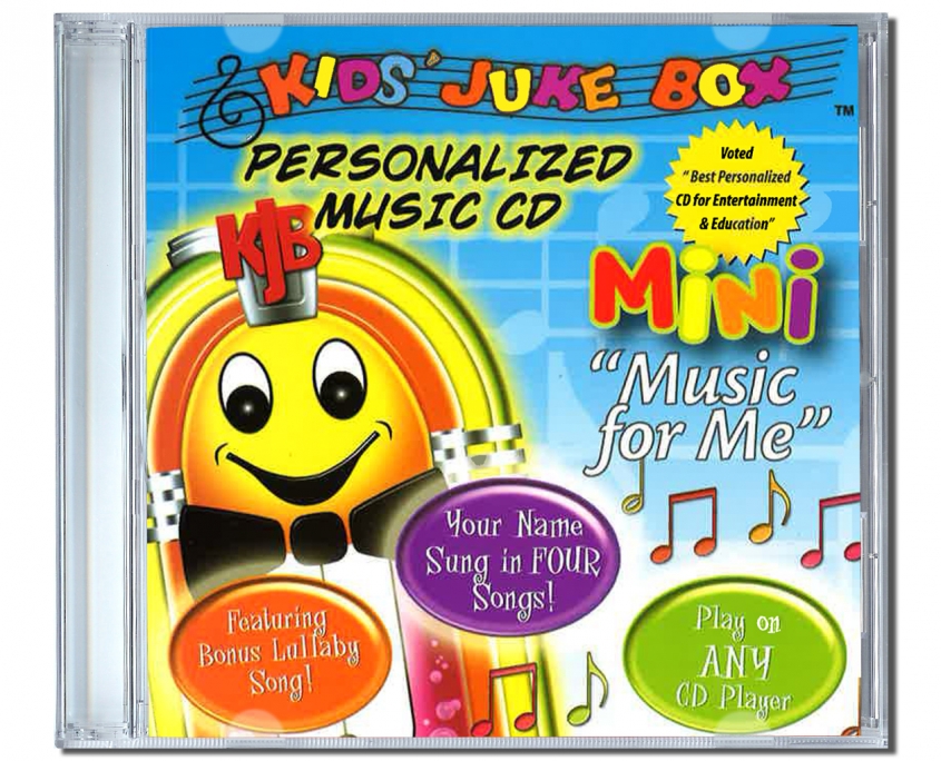 Uk- Personalized music cd minibis