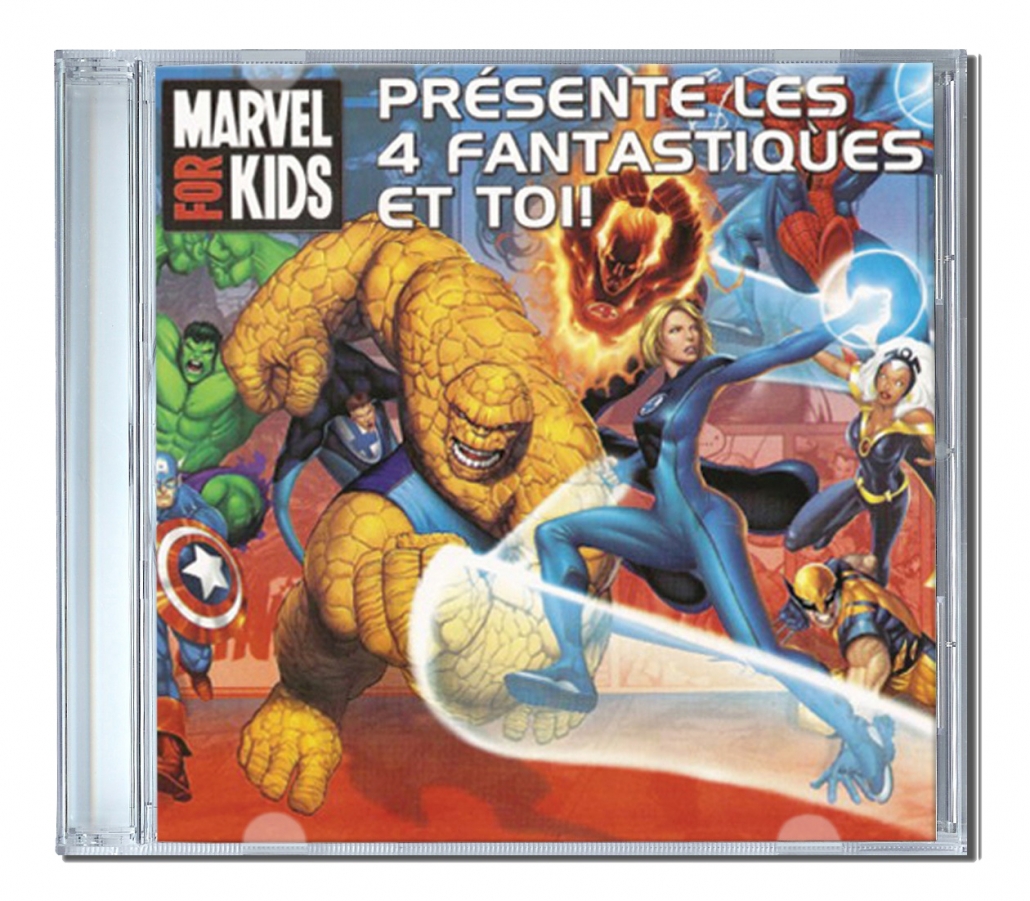 les 4 fantastiques transparent